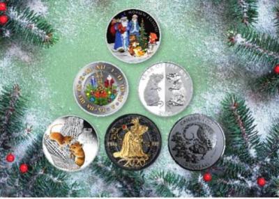 Россельхозбанк: Представлена новогодняя коллекция монет